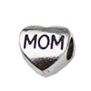 Europenan style Beads. Fashion jewelry findings. MoM 10.5x10.5mm, Hole size:4.5mm. Sold by KG
