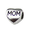 Europenan style Beads. Fashion jewelry findings. MoM 10.5x10.5mm, Hole size:4.5mm. Sold by KG