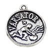 Pendant. Fashion Zinc Alloy jewelry findings. Aquarius 20x17mm. Sold by KG
