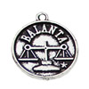 Pendant. Fashion Zinc Alloy jewelry findings. Libra 20x17mm. Sold by KG