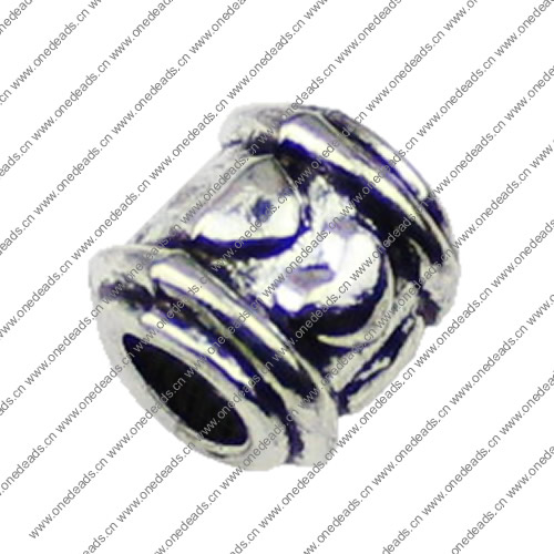 Europenan style Beads. Fashion jewelry findings.9x9, Hole size:5mm. Sold by KG