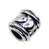 Europenan style Beads. Fashion jewelry findings.9x9, Hole size:5mm. Sold by KG
