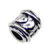 Europenan style Beads. Fashion jewelry findings.9x9, Hole size:5mm. Sold by KG