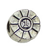 Europenan style Beads. Fashion jewelry findings.11.5x11.5, Hole size:4mm. Sold by KG
