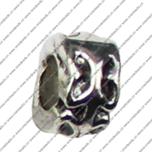 Europenan style Beads. Fashion jewelry findings.5.5x9.5, Hole size:5mm. Sold by KG