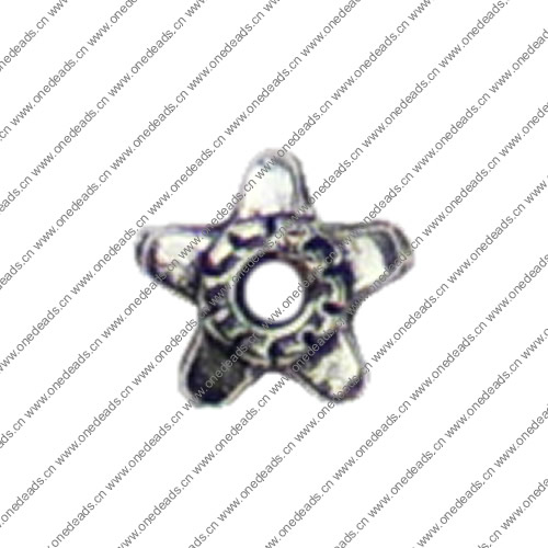 Beads Caps. Fashion Zinc Alloy Jewelry Findings. 6x6mm Hole size:2mm. Sold by KG