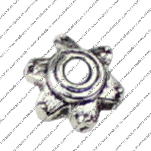 Beads Caps. Fashion Zinc Alloy Jewelry Findings. 7x7mm Hole size:2mm. Sold by KG
