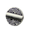 Beads. Fashion Zinc Alloy jewelry findings.10x10mm. Hole size:1mm. Sold by KG