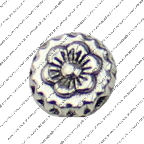 Beads. Fashion Zinc Alloy jewelry findings.8x8mm. Hole size:2mm. Sold by KG