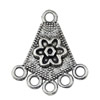 Connector. Fashion Zinc Alloy Jewelry Findings.24x20.5mm. Sold by KG  
