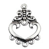 Connector. Fashion Zinc Alloy Jewelry Findings.25x19mm. Sold by KG  

