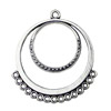 Connector. Fashion Zinc Alloy Jewelry Findings.37x33mm. Sold by KG  