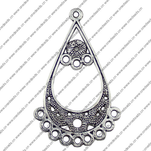 Connector. Fashion Zinc Alloy Jewelry Findings.33x27mm. Sold by KG  