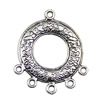 Connector. Fashion Zinc Alloy Jewelry Findings.30x25mm. Sold by KG  
