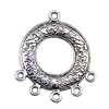 Connector. Fashion Zinc Alloy Jewelry Findings.30x25mm. Sold by KG  