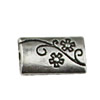 Beads. Fashion Zinc Alloy jewelry findings.13x13mm. Hole size:2mm. Sold by KG