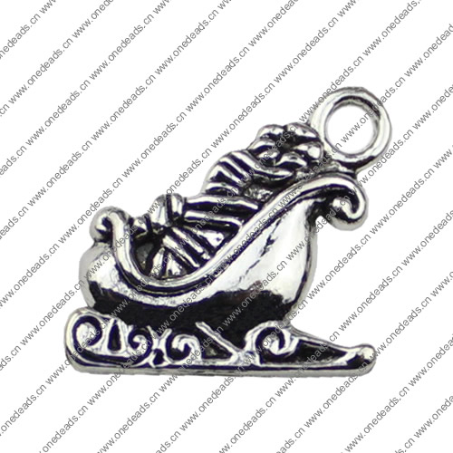 Pendant. Fashion Zinc Alloy jewelry findings. Shoes 18x18.5mm. Sold by KG