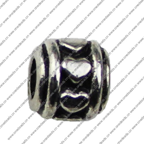 Europenan style Beads. Fashion jewelry findings. 8x8mm, Hole size:4.5mm. Sold by KG