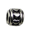 Europenan style Beads. Fashion jewelry findings. 8x8mm, Hole size:4.5mm. Sold by KG
