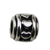 Europenan style Beads. Fashion jewelry findings. 8x8mm, Hole size:4.5mm. Sold by KG