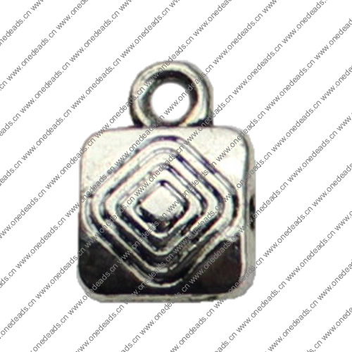Beads. Fashion Zinc Alloy jewelry findings.12x8mm. Hole size:2mm. Sold by KG