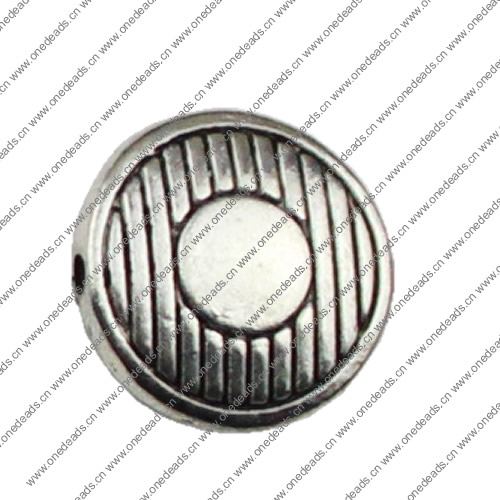 Beads. Fashion Zinc Alloy jewelry findings.13x13mm. Hole size:2mm. Sold by KG