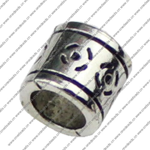 Europenan style Beads. Fashion jewelry findings.8x8mm, Hole size:6mm. Sold by KG