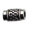 Europenan style Beads. Fashion jewelry findings.16x9.5mm, Hole size:5mm. Sold by KG
