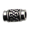 Europenan style Beads. Fashion jewelry findings.16x9.5mm, Hole size:5mm. Sold by KG