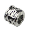 Europenan style Beads. Fashion jewelry findings.8x8mm, Hole size:5mm. Sold by KG
