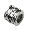 Europenan style Beads. Fashion jewelry findings.8x8mm, Hole size:5mm. Sold by KG