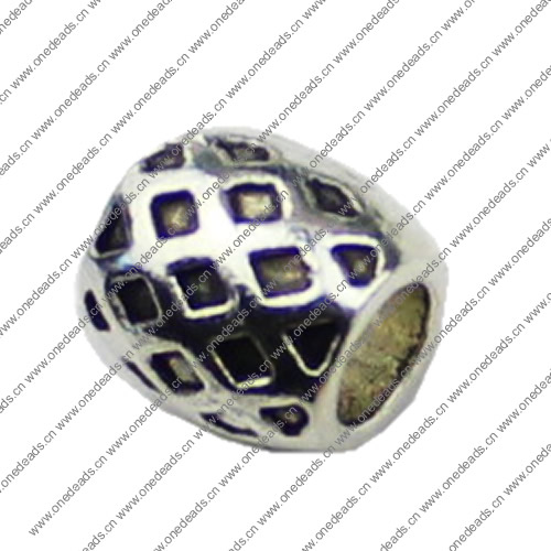 Europenan style Beads. Fashion jewelry findings.8x8mm, Hole size:4.5mm. Sold by KG