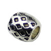 Europenan style Beads. Fashion jewelry findings.8x8mm, Hole size:4.5mm. Sold by KG
