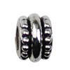 Europenan style Beads. Fashion jewelry findings.8x12mm, Hole size:6mm. Sold by KG
