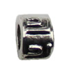 Europenan style Beads. Fashion jewelry findings.7x8mm, Hole size:5mm. Sold by KG
