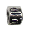 Europenan style Beads. Fashion jewelry findings.7x8mm, Hole size:5mm. Sold by KG