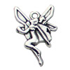 Pendant. Fashion Zinc Alloy jewelry findings. Angel 14x22mm. Sold by KG
