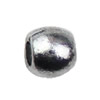 Beads. Fashion Zinc Alloy jewelry findings.5x6mm. Hole size:3mm. Sold by KG