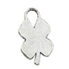 Pendant. Fashion Zinc Alloy jewelry findings. Leaf 9x16mm. Sold by KG
