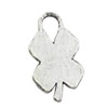 Pendant. Fashion Zinc Alloy jewelry findings. Leaf 9x16mm. Sold by KG