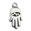 Pendant. Fashion Zinc Alloy jewelry findings. Hands 8x16mm. Sold by KG
