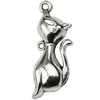 Pendant. Fashion Zinc Alloy jewelry findings. Animal 10x38mm. Sold by KG
