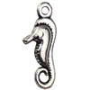 Pendant. Fashion Zinc Alloy jewelry findings. Animal 10x24mm. Sold by KG