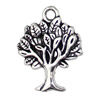 Pendant. Fashion Zinc Alloy jewelry findings. Tree 16x21mm. Sold by KG