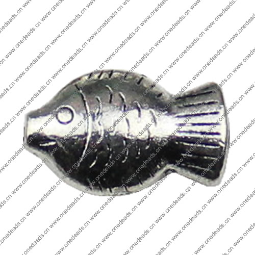 Beads. Fashion Zinc Alloy jewelry findings.15x9mm. Hole size:1mm. Sold by KG