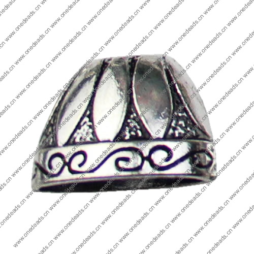 Beads Caps. Fashion Zinc Alloy Jewelry Findings. 20x14mm Hole size:8mm. Sold by KG