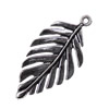 Pendant. Fashion Zinc Alloy jewelry findings. Leaf 24x49mm. Sold by KG
