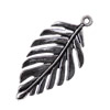 Pendant. Fashion Zinc Alloy jewelry findings. Leaf 24x49mm. Sold by KG