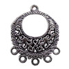 Connector. Fashion Zinc Alloy Jewelry Findings. 27x32mm. Sold by KG  
