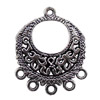 Connector. Fashion Zinc Alloy Jewelry Findings. 27x32mm. Sold by KG  